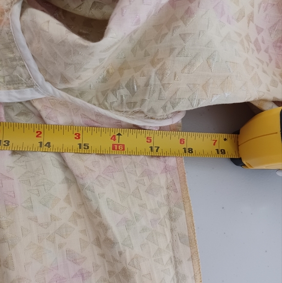 Mr. Larkin Colorful Metallic Ode Sz S Midi Dress - Picture 11 of 14